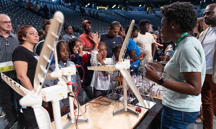 Windmill demonstration at Stem Fest 2024