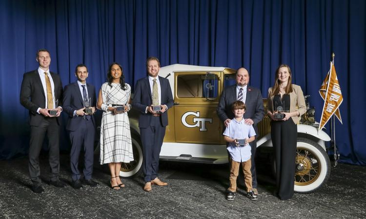 The 2025 Council of Outstanding Young Engineering Alumni inductees.