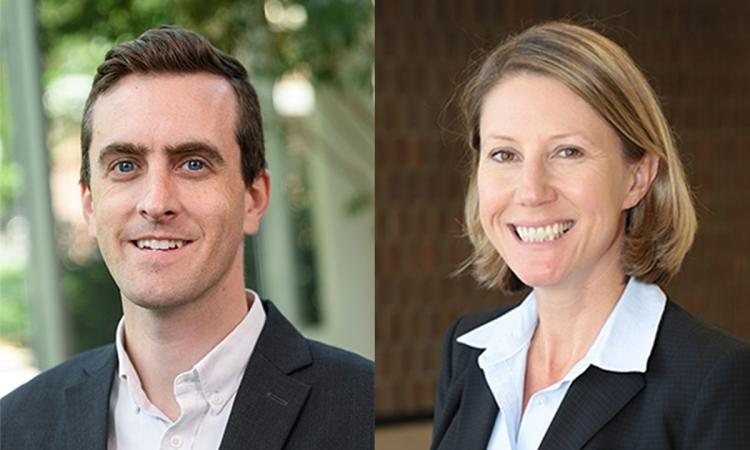 Ryan Liveky and Krista Walton headshots