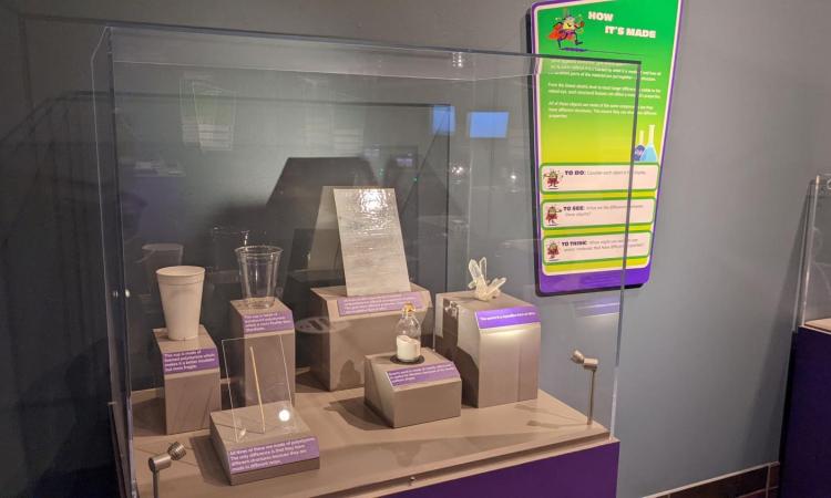 Science Center’s Materials Exhibit Gets “Superhuman” Assistance from Georgia Tech