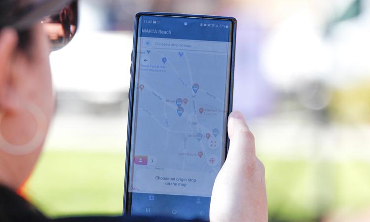 MARTA and Georgia Tech are partnering on a 6-month pilot of a new on-demand rideshare service, connecting riders in three zones across the region to MARTA bus and rail service. This pilot is meant to test how on-demand shuttles can be used to make it easier and faster for riders to get to and from their destinations using MARTA.