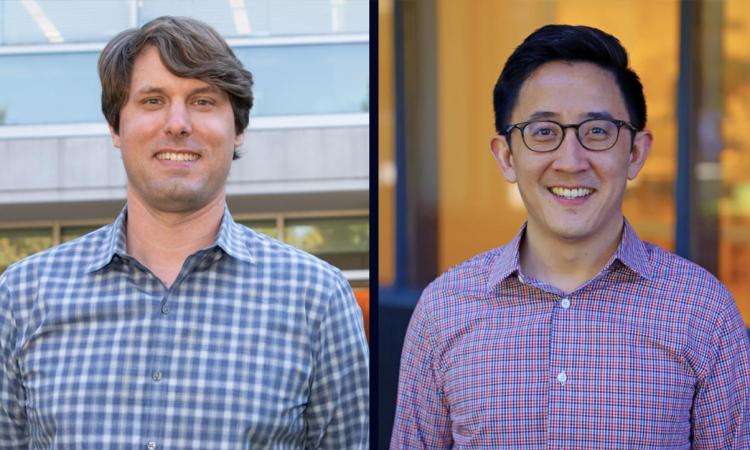 headshots of James Dahlman and Gabe Kwong