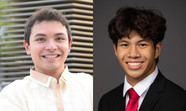 Ethan Ray and Charles Hong headshots