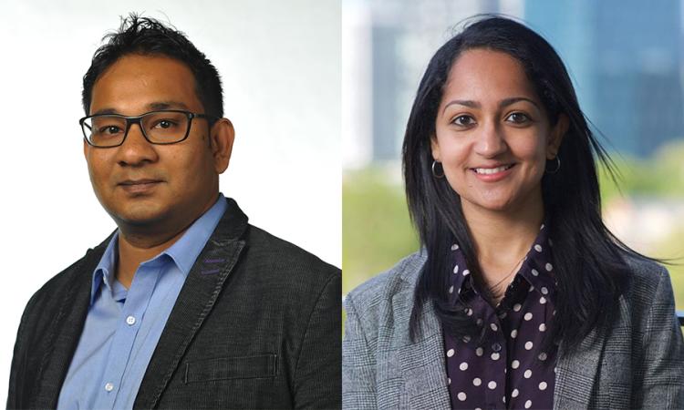 Asif Khan and Akanksha Menon