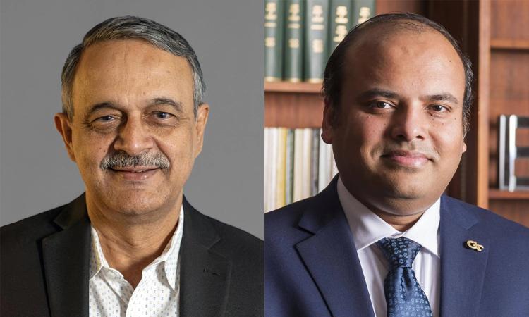 Composite image of Deepakraj “Deepak” Divan and Arijit Raychowdhury headshots.