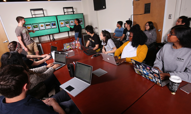 The Brain Trauma Assessment Protocol VIP Team reviews their app