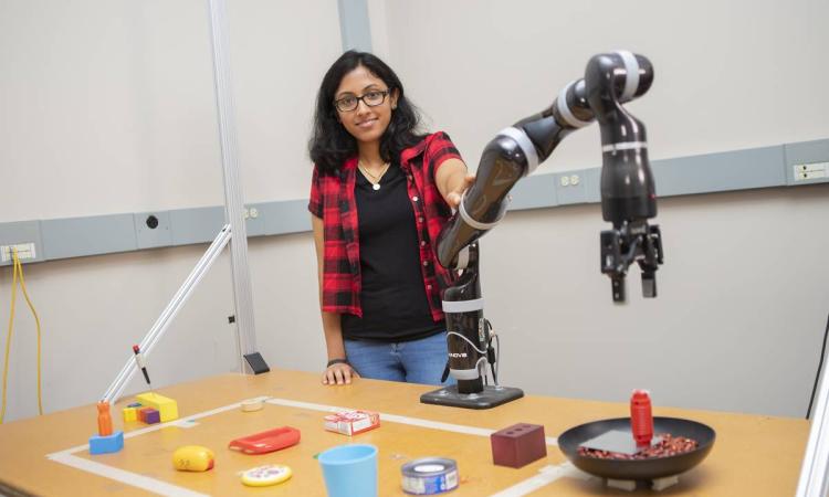 Lakshmi Nair and RoboGyver