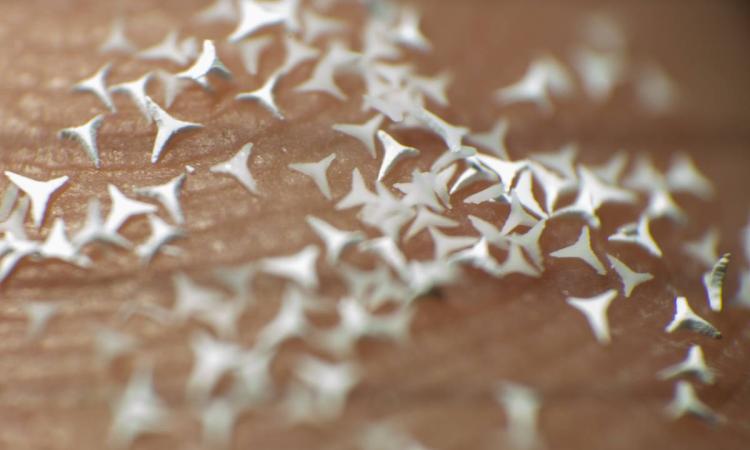 STAR particles on a finger tip
