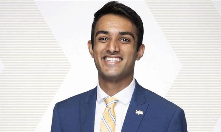 ISyE Undergraduate Ilesh Jain, Student Alumni Association President, headshot