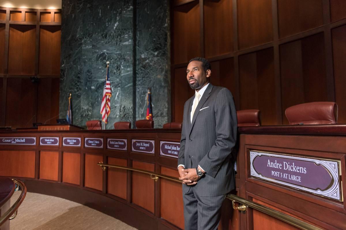 61st Mayor of the City of Atlanta Andre Dickens, Chemical and Biomolecular Engineering alumni.