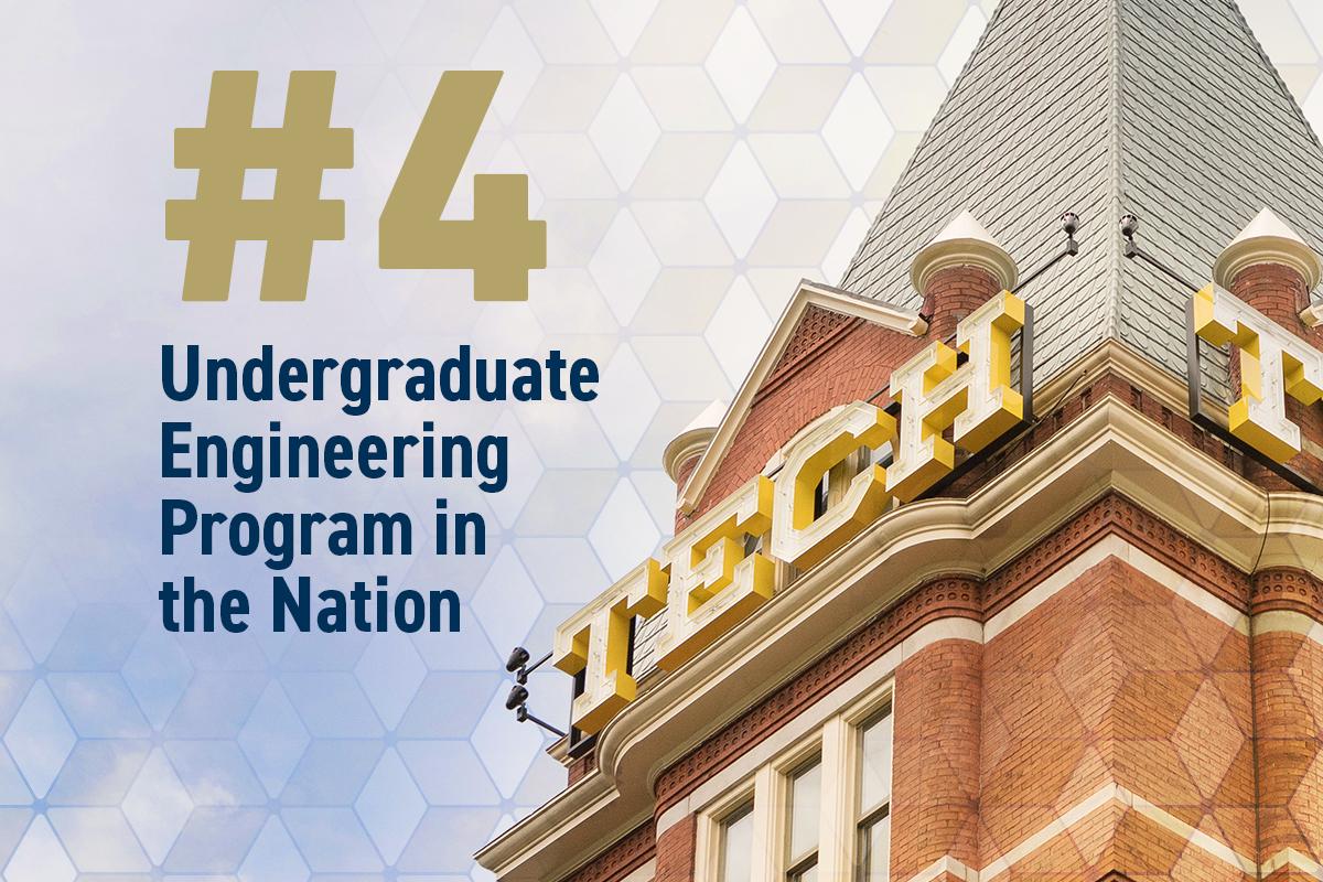 #4 Undergraduate Engineering Program in the Nation