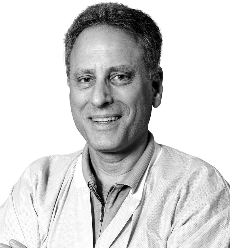 grayscale headshot of Mark Prausnitz