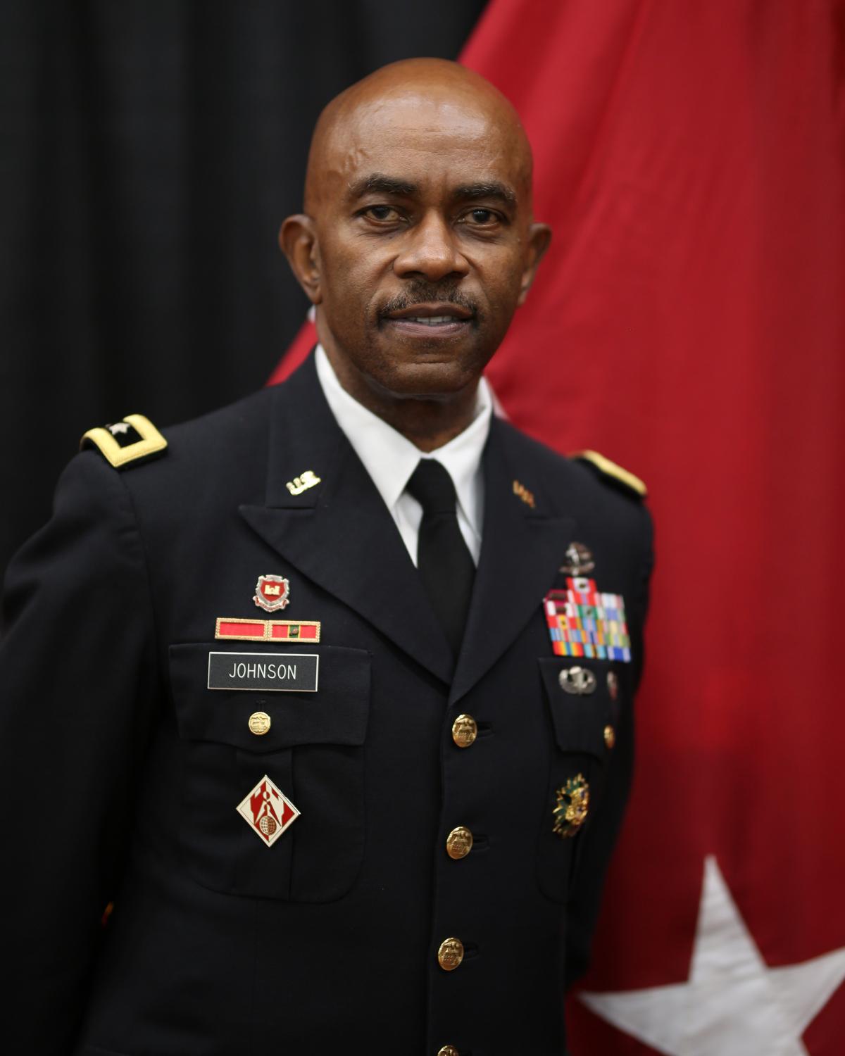 Ronald Johnson in his Army dress uniform.