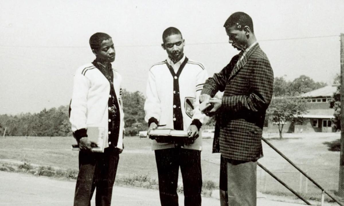 Ford C. Greene, Ralph A. Long Jr., and Lawrence Williams, the first Black students to enroll at Georgia.