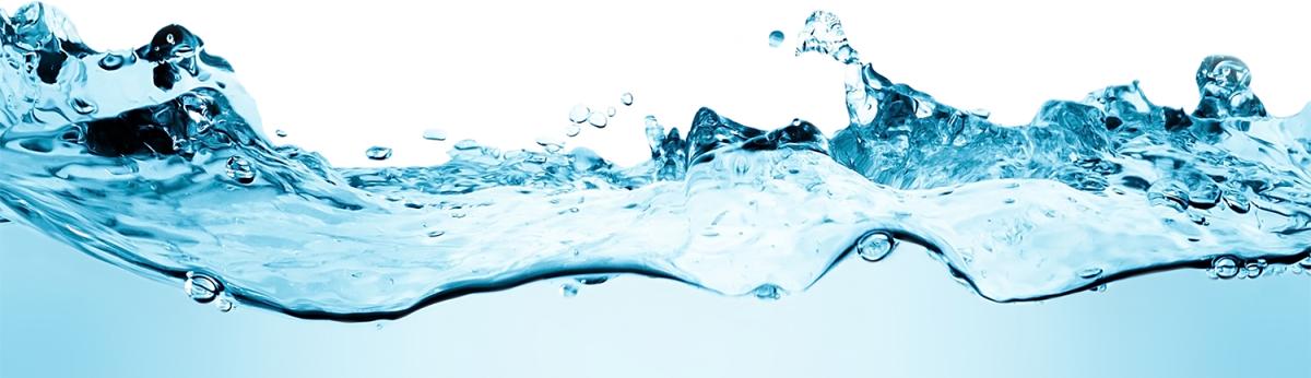 cross section of water surface stock image