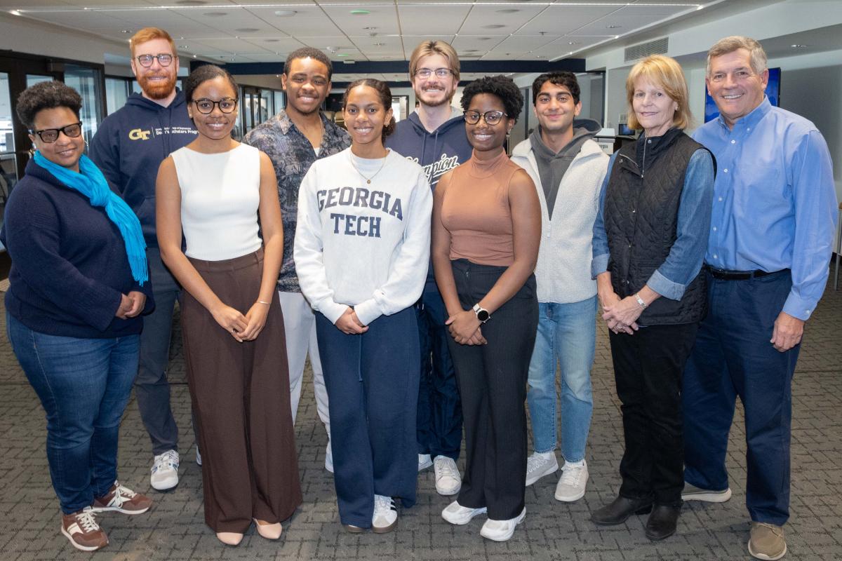 group of people looking at camera