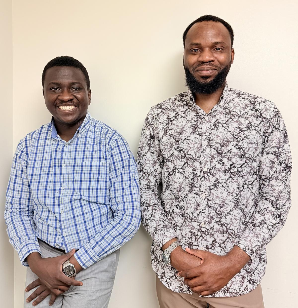 Ayomide Oluwajoba and Taofik Suleiman