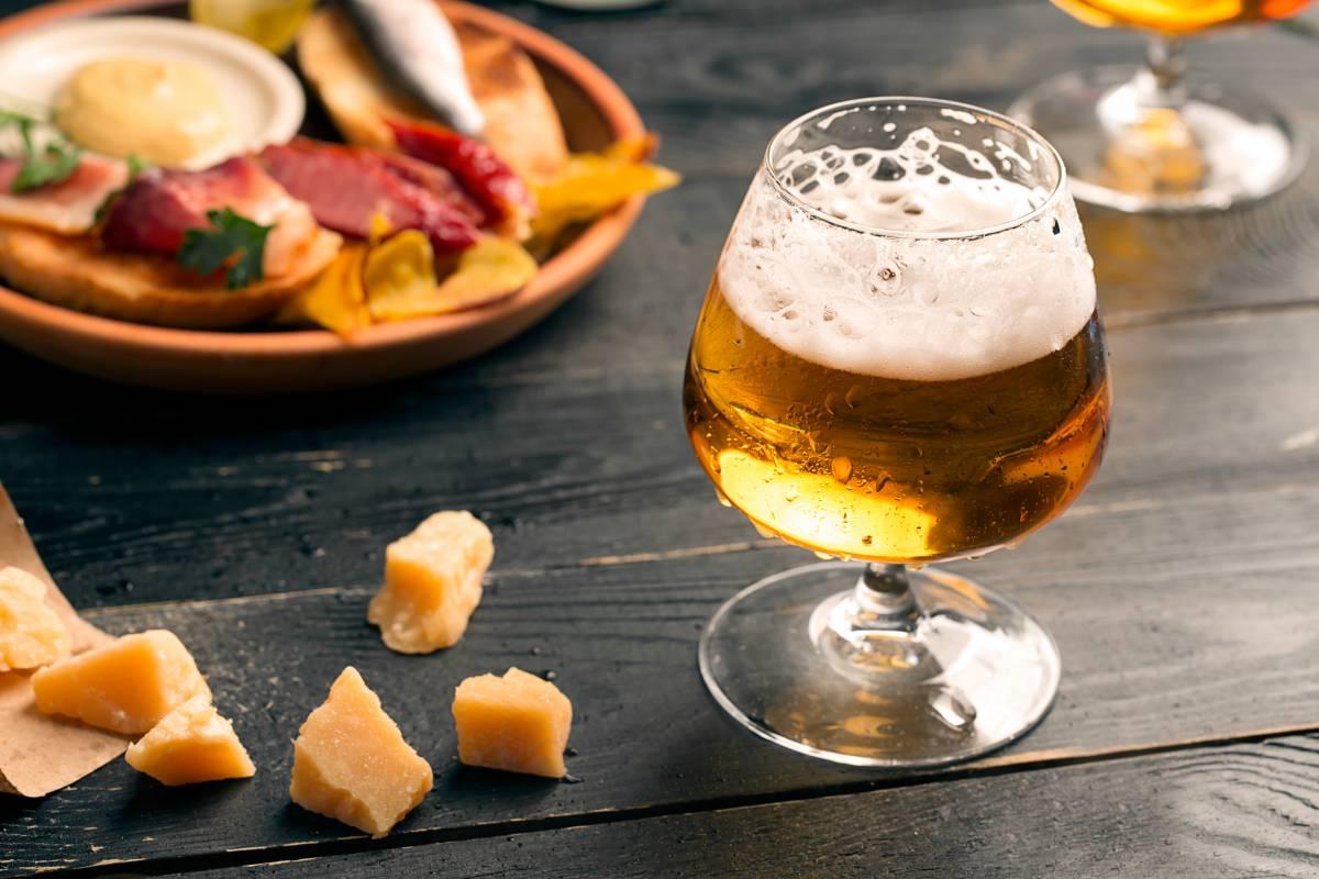 Beer and cheese