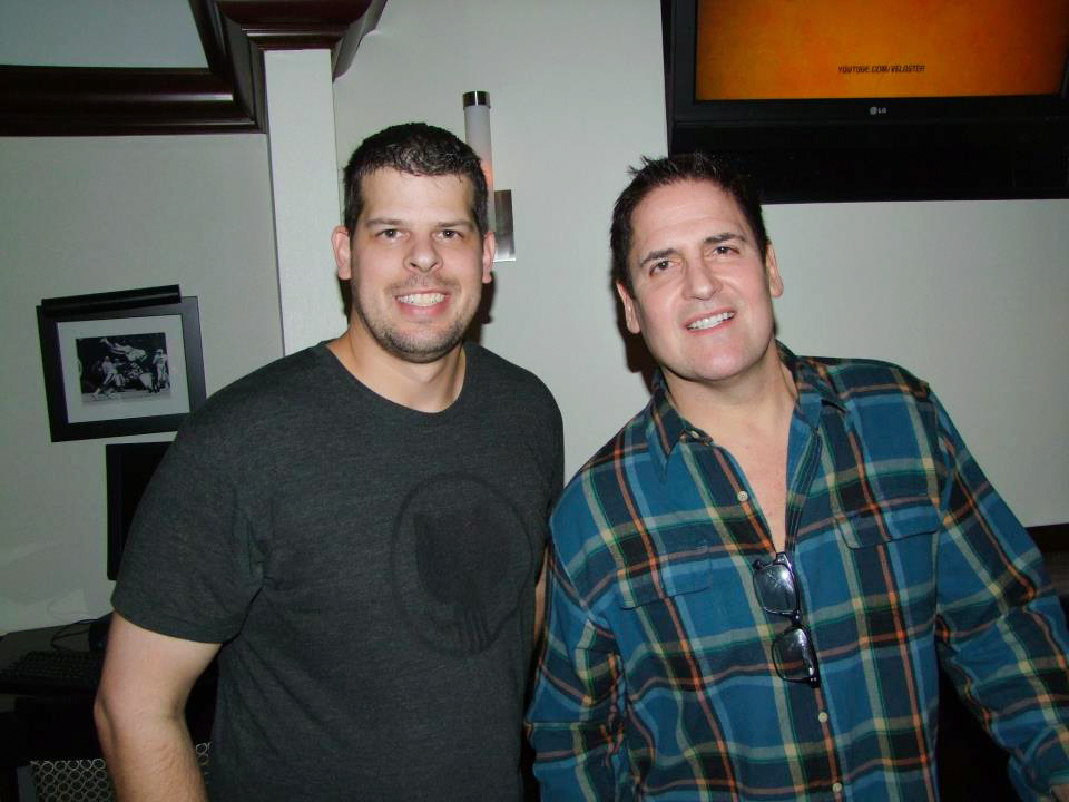 Rob Kischuk with Mark Cuban