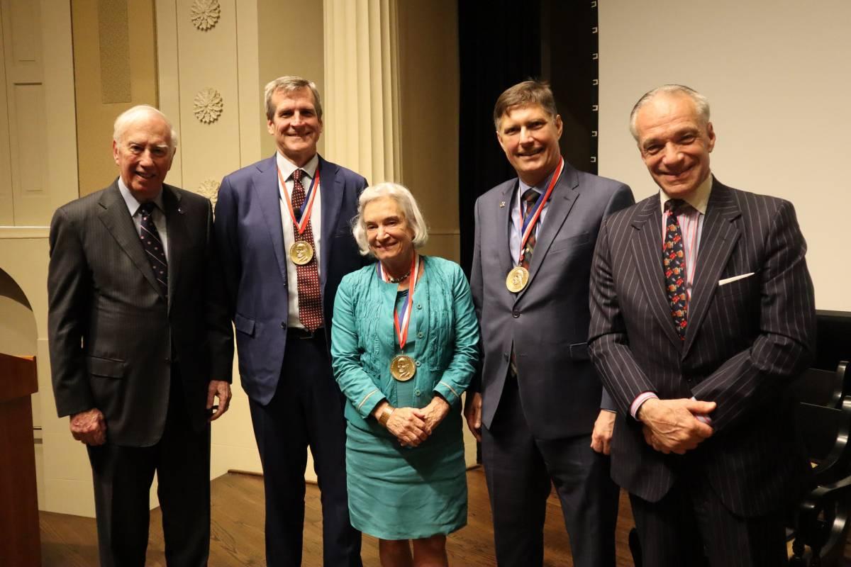 Photo, National Academy of Engineering Ceremony recipients