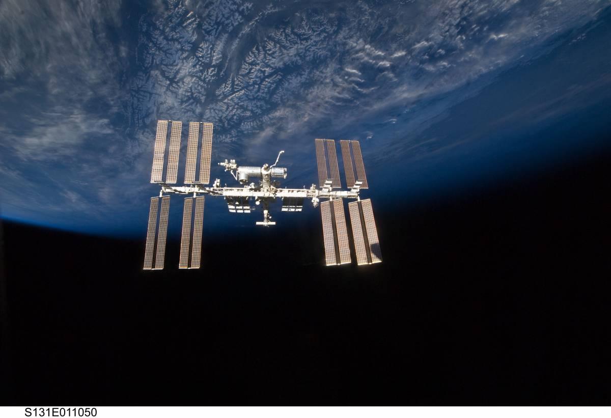 image of the international space station