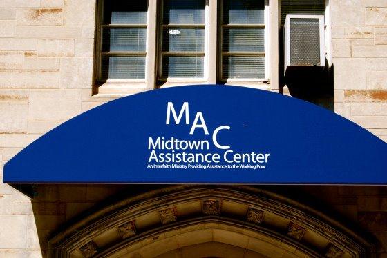 outside the building of MAC