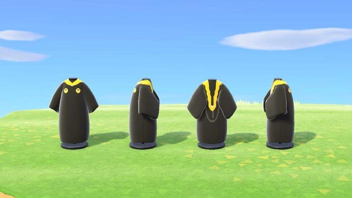 Graduation regalia from four major directions, screenshot