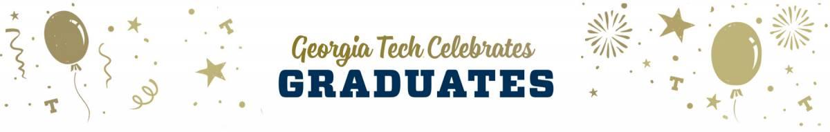 Georgia Tech Celebrates Graduates, WordArt