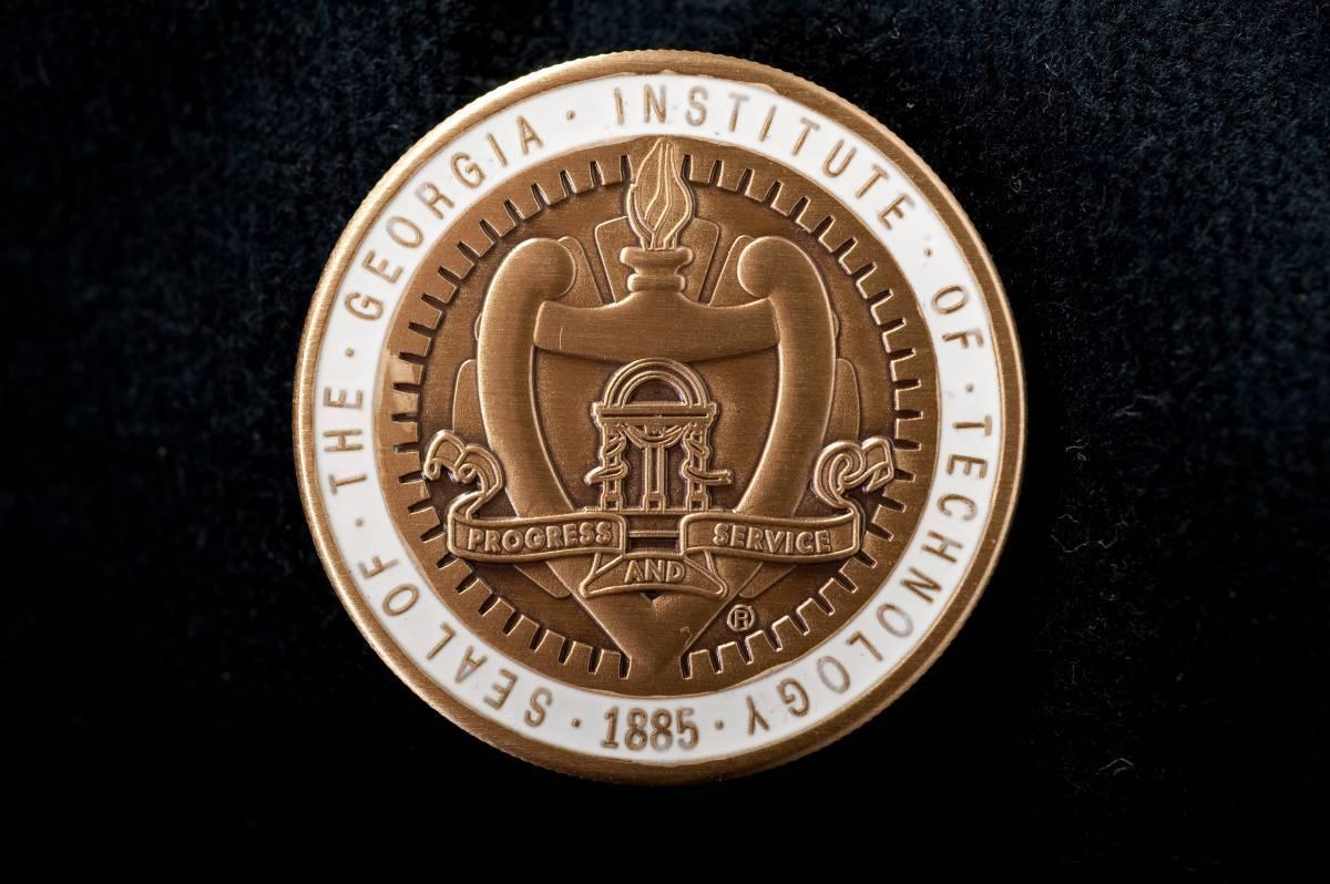 Seal of the Georgia Institute of Technology, 1885