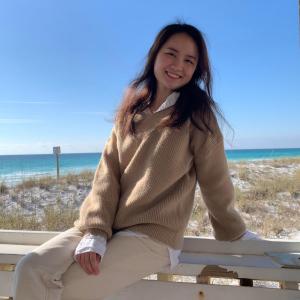 First-year student Eileen Liu