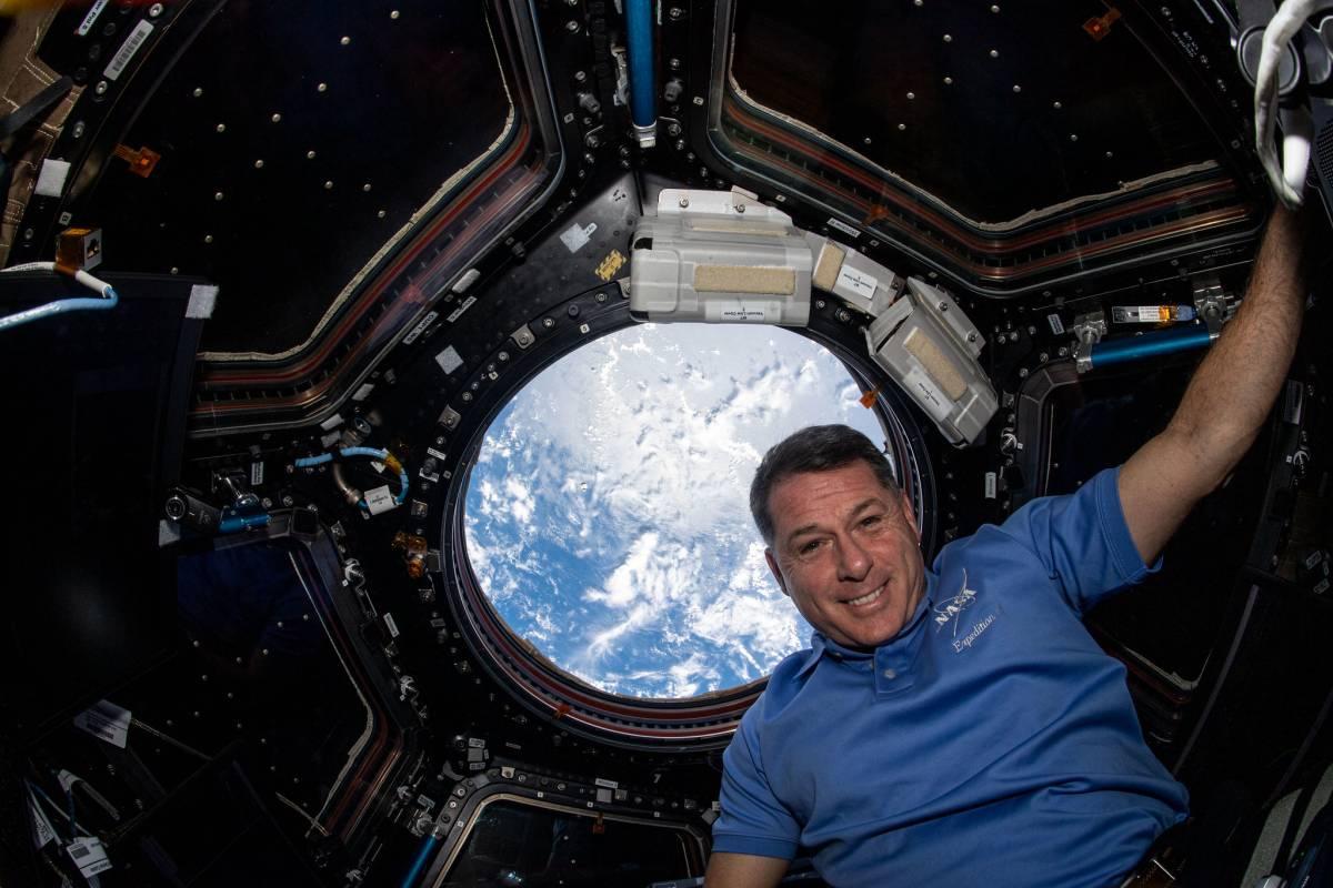 Shane Kimbrough in space