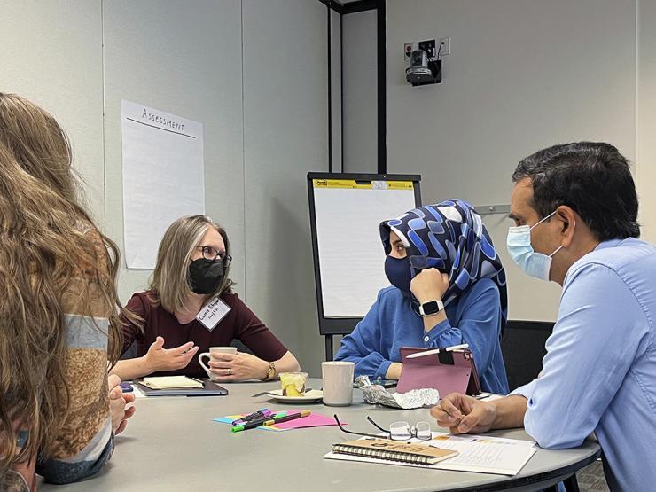 participants in the Inclusive STEM Teaching Fellows Institute