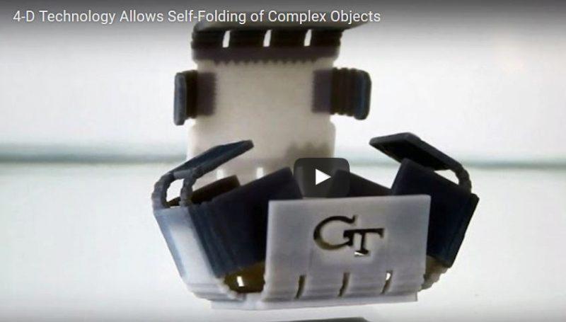 Complex Objects Fold Themselves