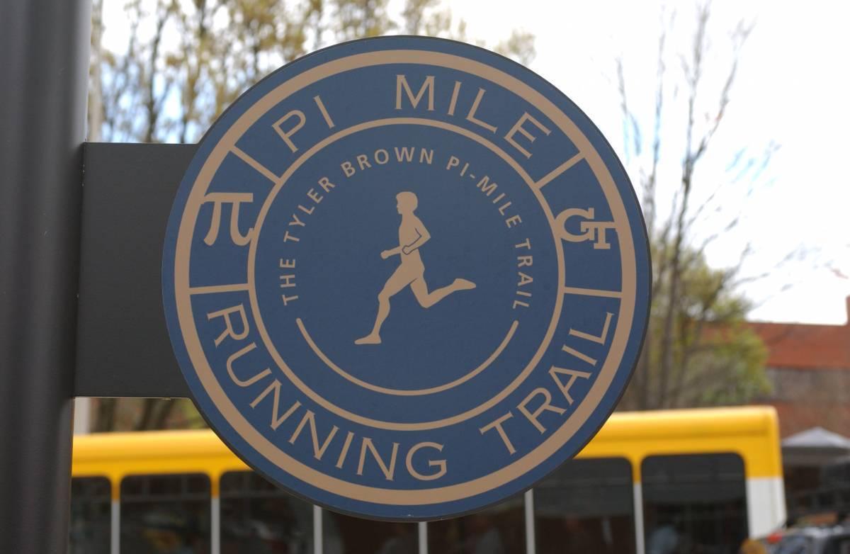 Pi Mile logo, photo