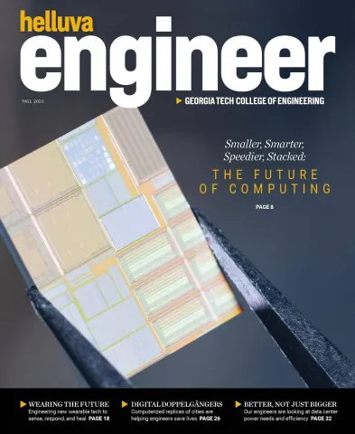Magazine cover for Helluva Engineer Fall 2025